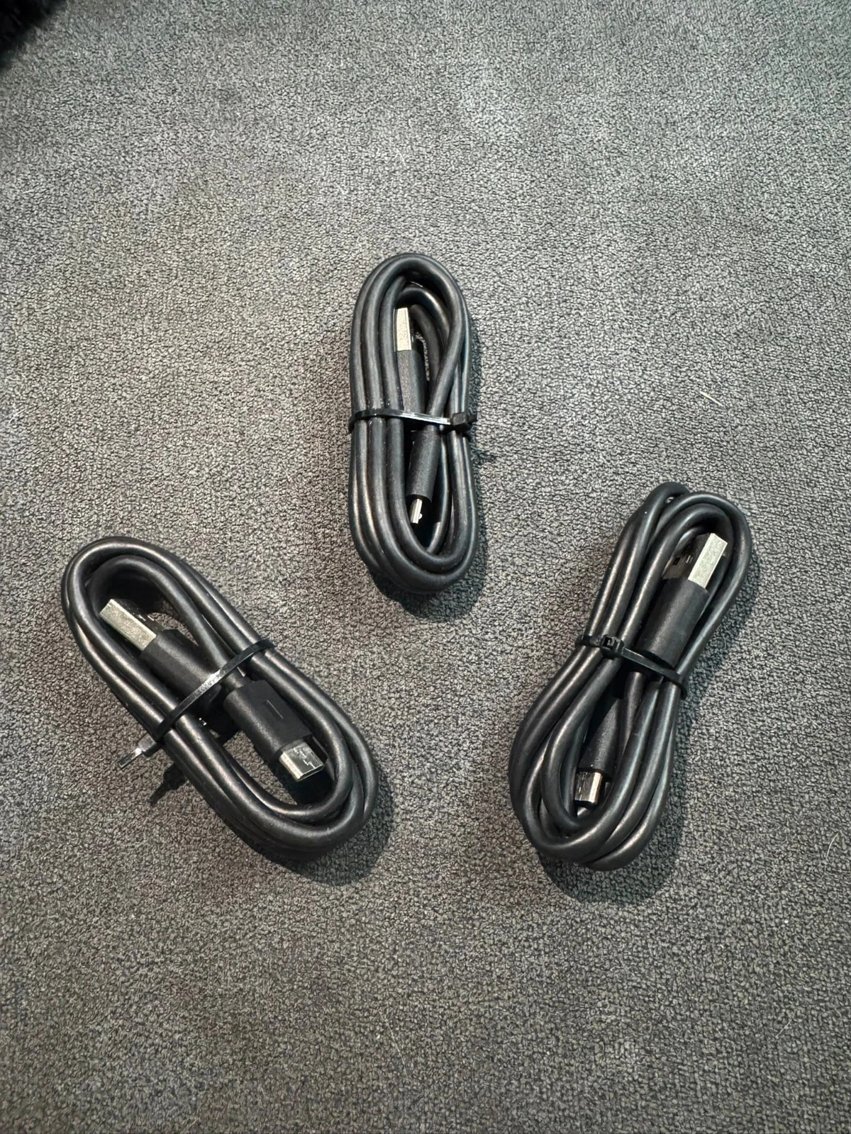 Lot de 3 câbles Micro-USB – Charge et transfert de données, neufs